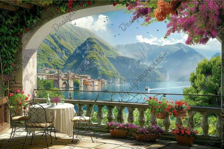 Mountains Clipart Image 7