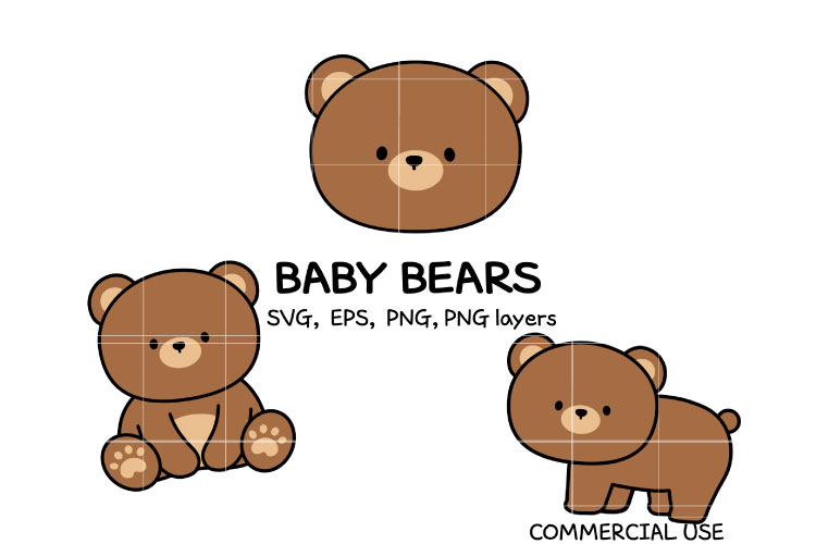 Baby Bear SVGs Image 2