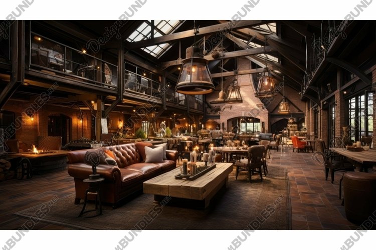 brick lodge interior example image 1