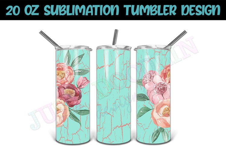 20oz Sublimation Tumbler Design example image 1