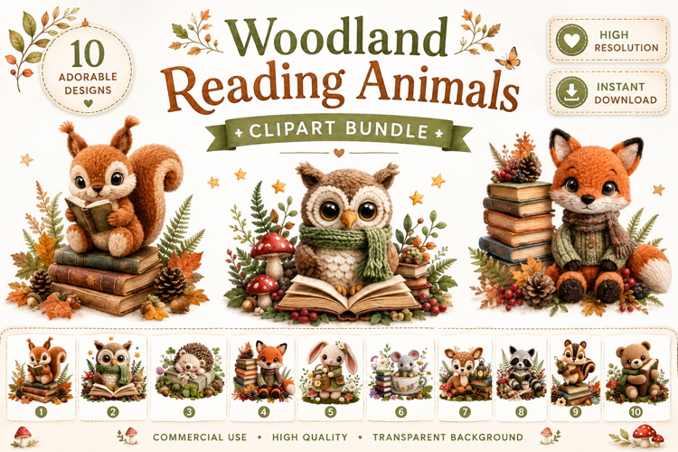 Forest Animals Clipart Image 13