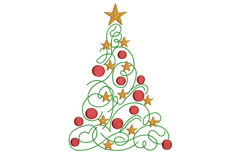 Xmas Tree Clipart Image 2