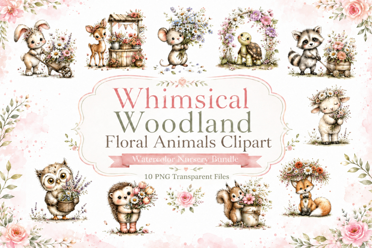 Woodland Animal Clipart Image 23