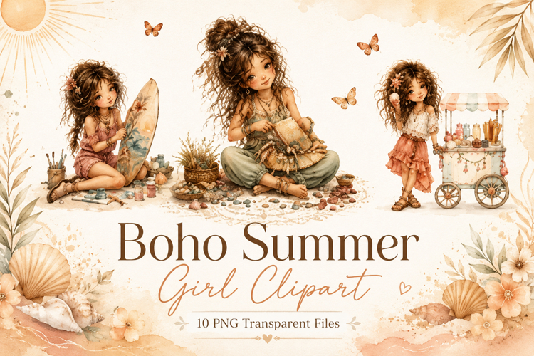 Beach Summer Clipart Image 19