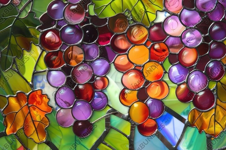 Stained Glass Texture Image 5