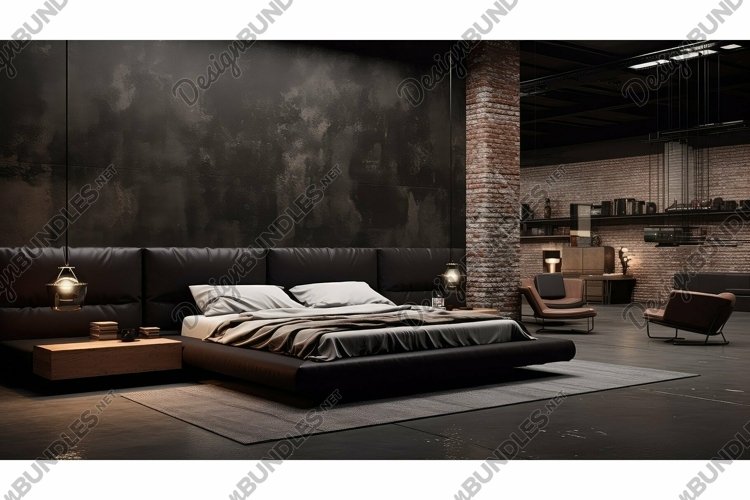 contemporary modern dark example image 1