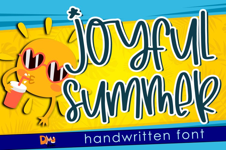 Joyfull Summer - Handwritten Font example image 1