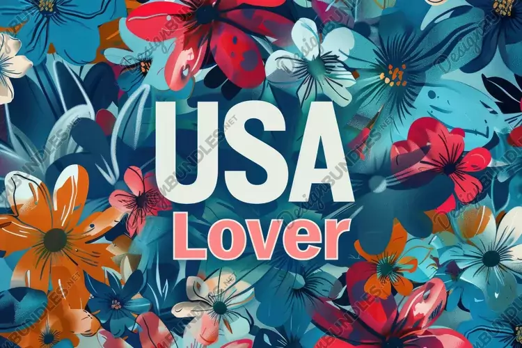 USA Lover Background Wallpaper