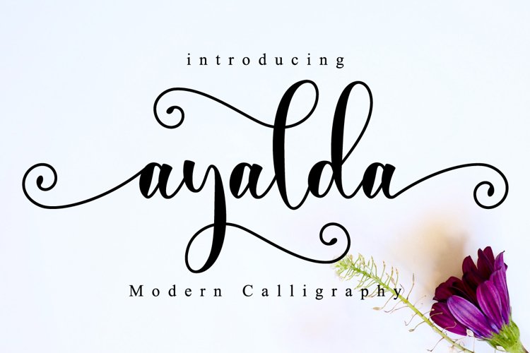 Ayalda Script example image 1