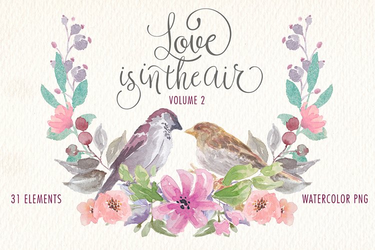 Love Birds Clipart Image 17