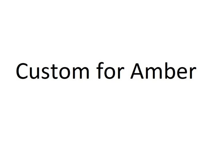 Custom for Amber example image 1