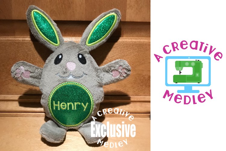 Peekaboo Bunny SOFTIE example image 1