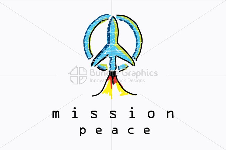 Mission Peace - Illustrative Composition on World Peace Mission example image 1