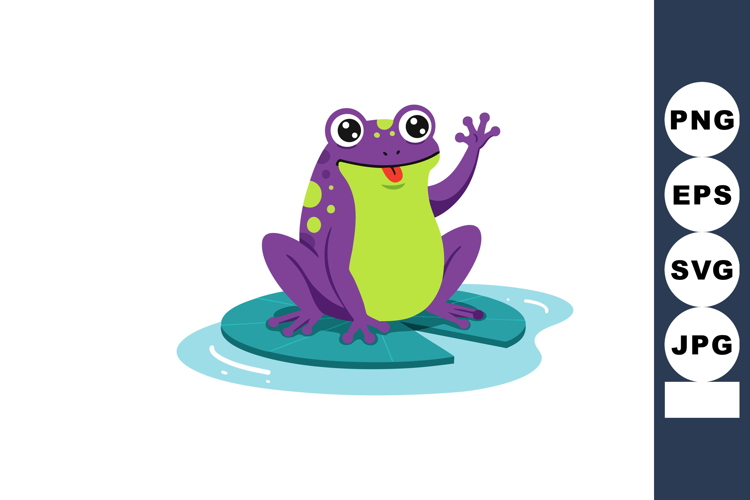 Frog Vector Image 20