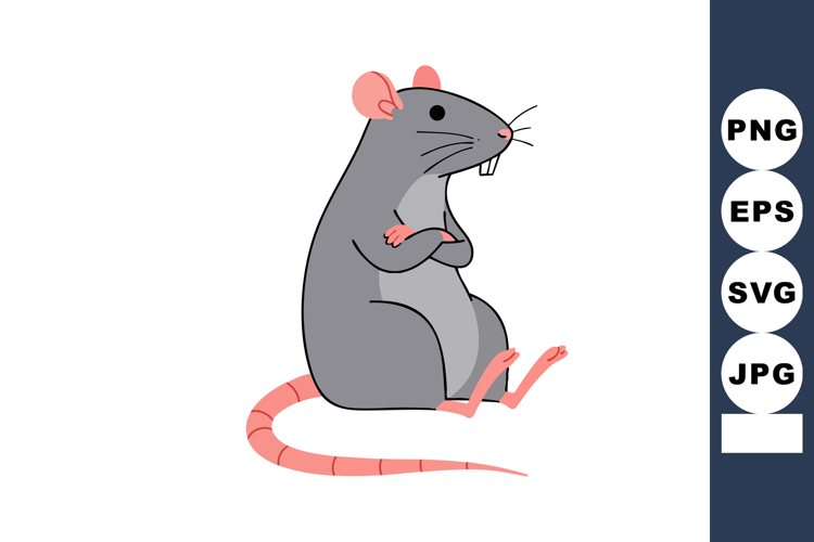 Rat Clipart Image 4