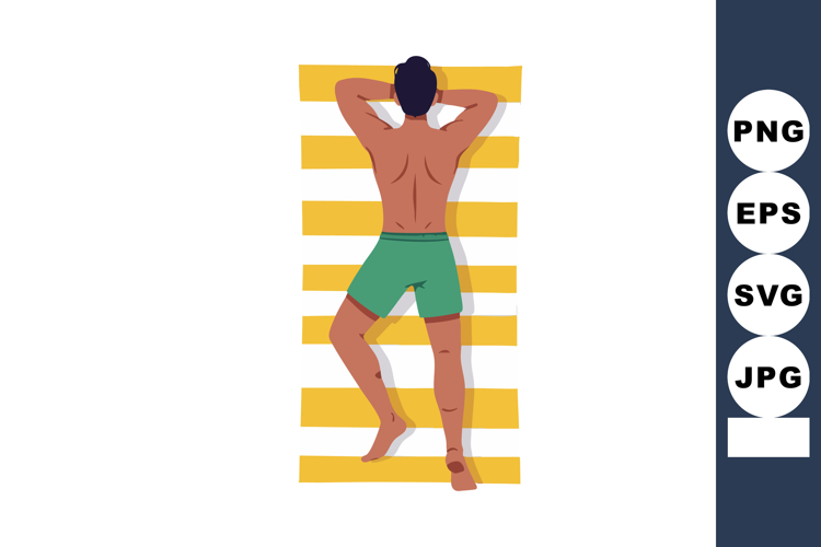 Beach Towel Clipart