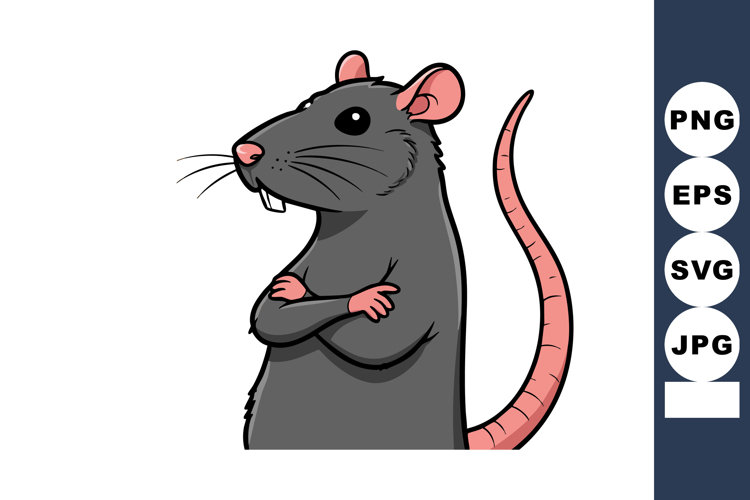 Rat Clipart Image 6