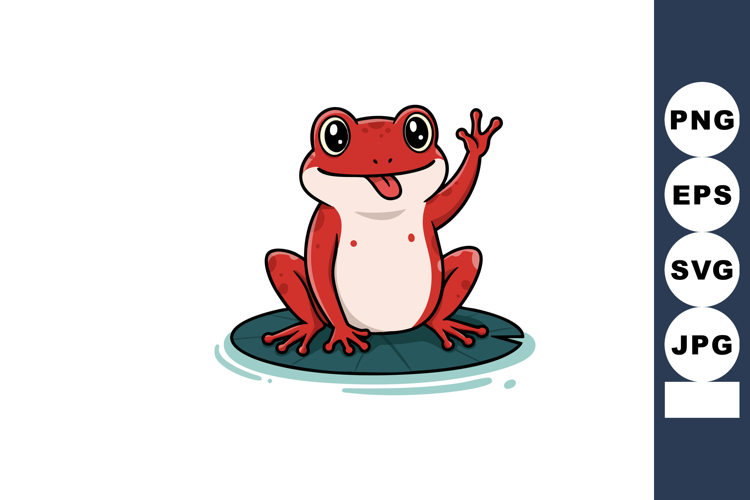 Frog Clipart Image 9