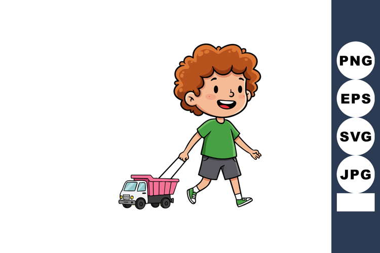 Dump Truck Clipart Image 2