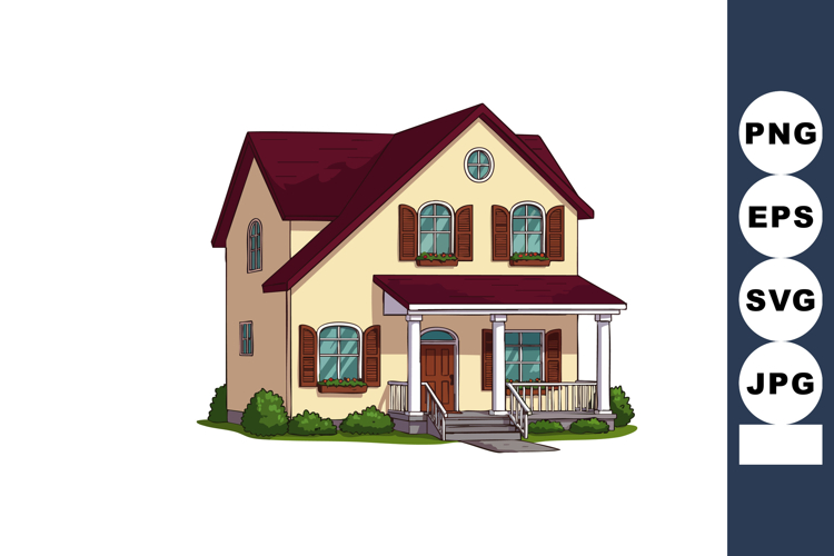 House Vector Image 15
