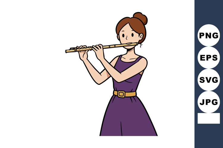 Flute Clipart Image 9