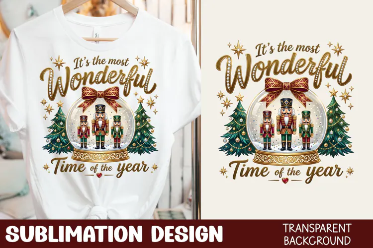 It's a Wonderful Time of the Year Tshirt Sublimation