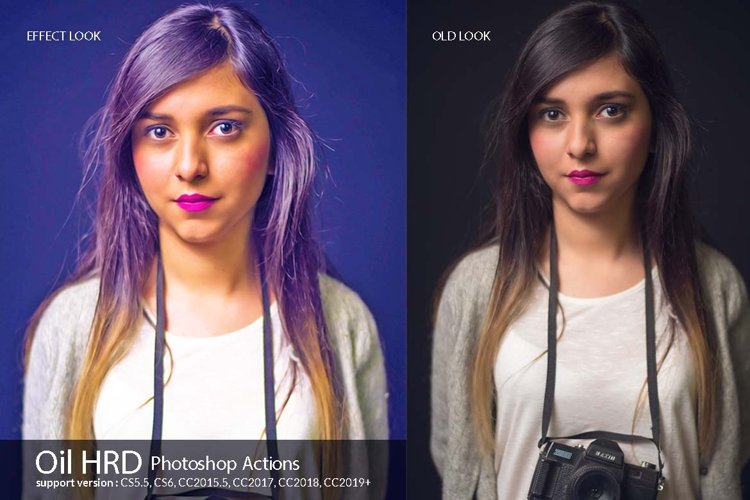 Photoshop Oil HDR Action example image 1