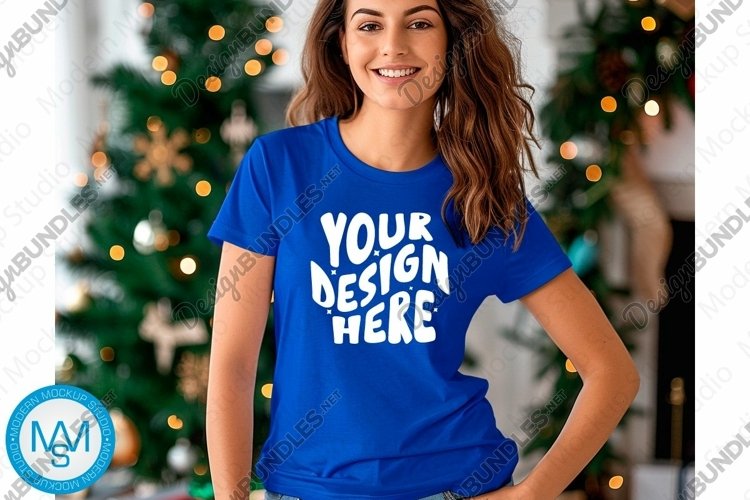 White Tshirt Mockup Image 8