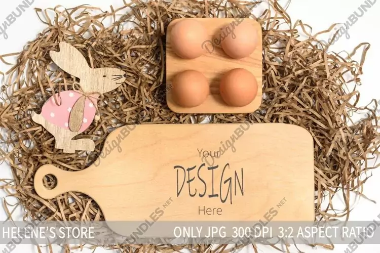 Chopping board mockup|cutting board mockup |Mockup easter