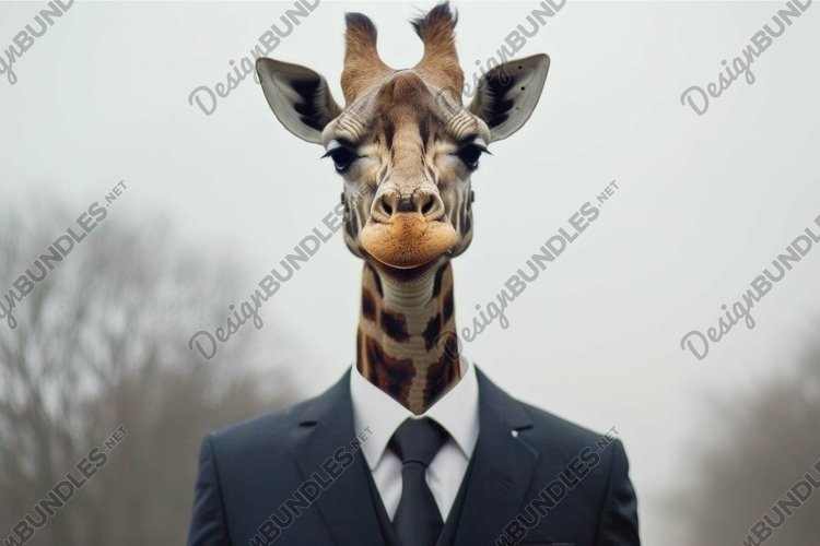 Giraffe Clipart Image 8