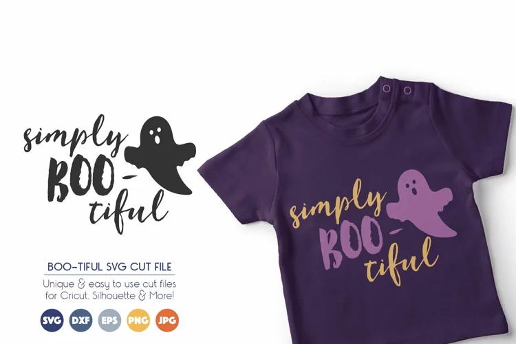 Simply Boo-tiful - Halloween SVG Files