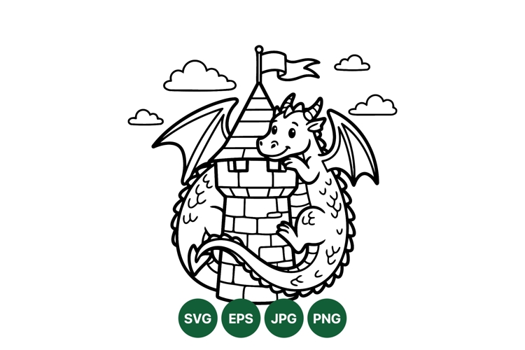 Dragon Clipart Image 11