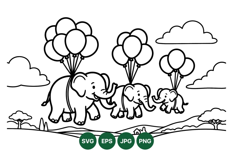 Elephant Clipart Image 20
