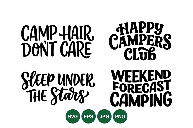 Happy Campers Svg Image 14