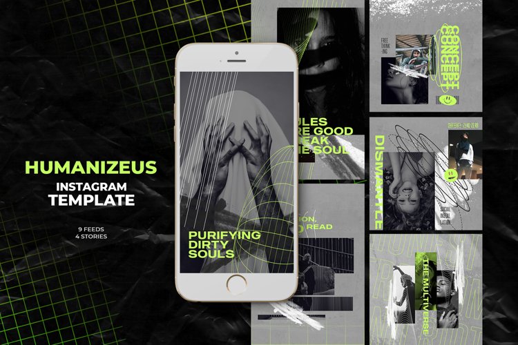 Humanizeus Instagram Templates example image 1