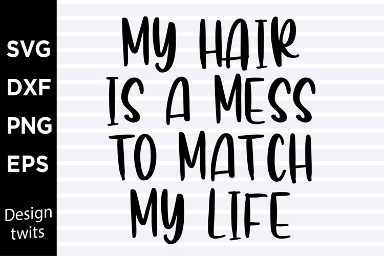 Hair Svg Image 22