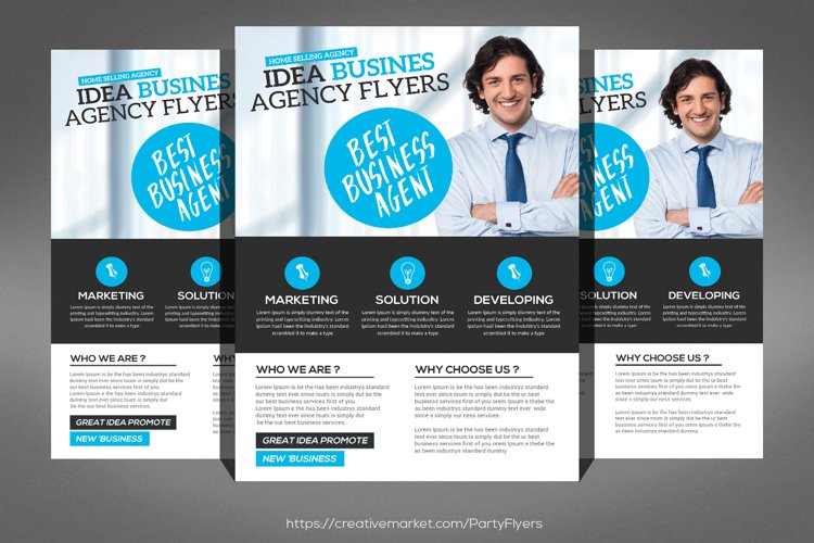 Smart Business Flyers Template example image 1