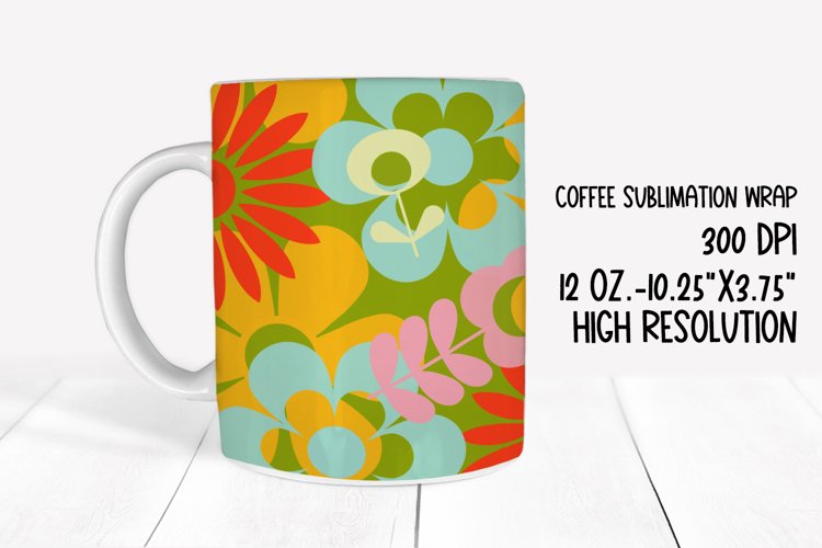 Coffee Mug Sublimation Wrap example image 1