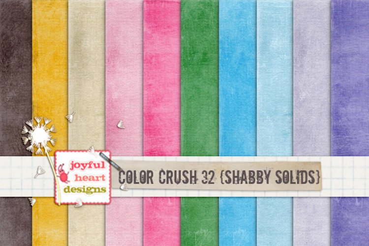 Color Crush 32 {shabby solids} example image 1