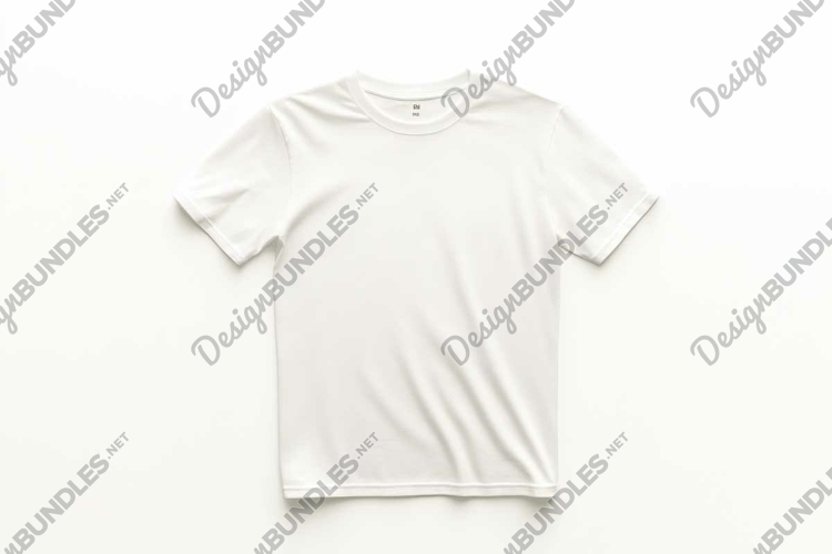 White Tshirt Mockup Image 23