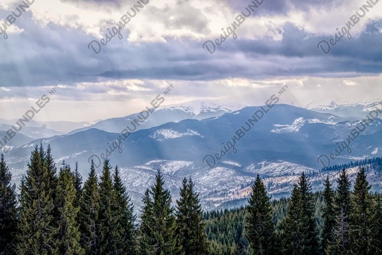Mountains Clipart Image 4
