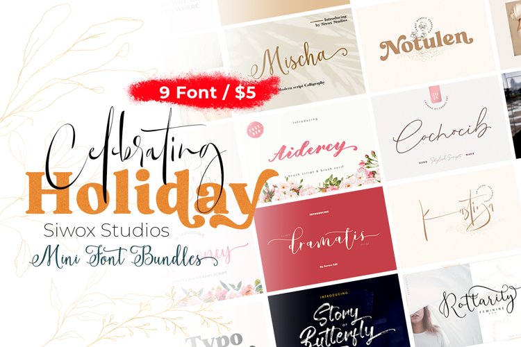 Mini Bundle Celebrating Holiday! example image 1