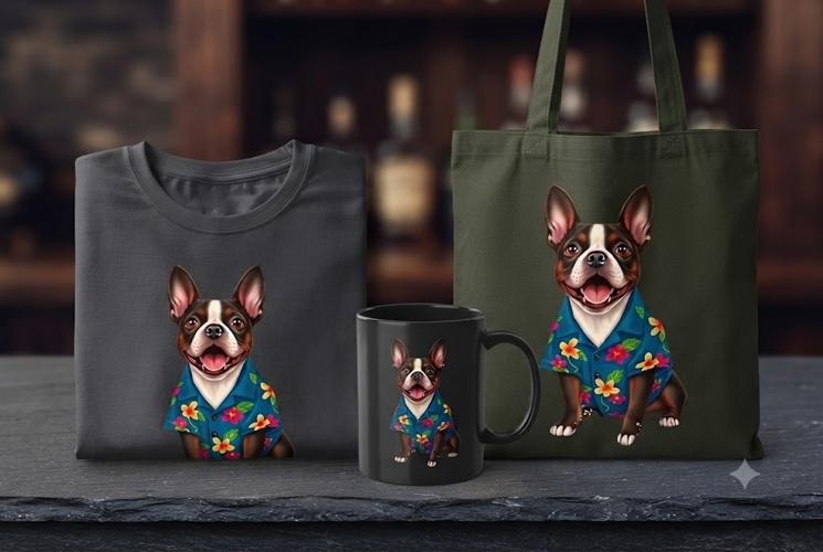 Boston Terrier Clipart