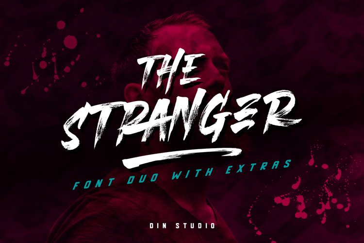 The Stranger Font Duo With Extras example image 1