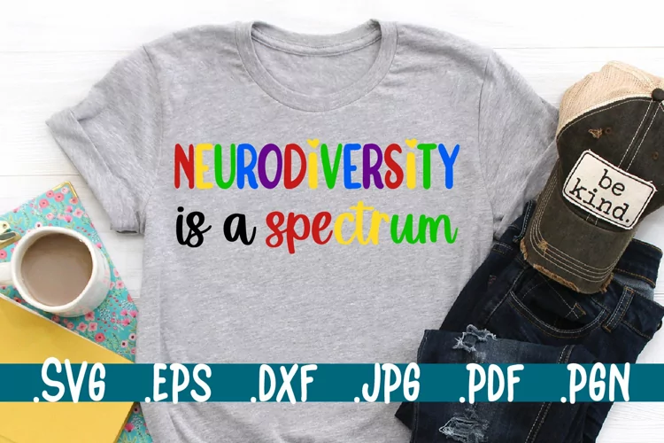 neurodiversity is a spectrum svg