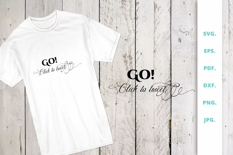 Go! Click to tweet