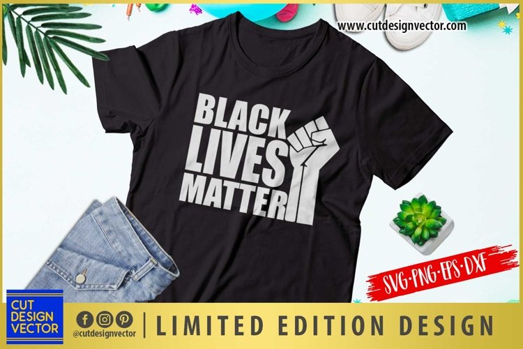 Black Lives Matter SVG example image 1