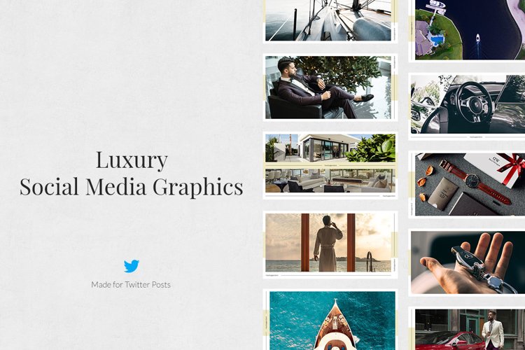 Luxury Twitter Posts example image 1