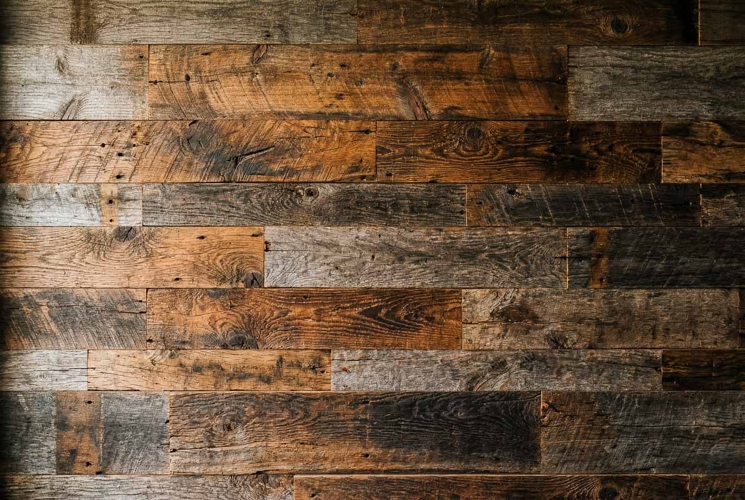 Rustic wood planks texture