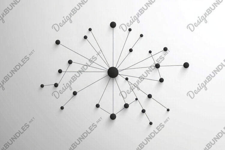 Digital Hub Network Background Wallpaper example image 1